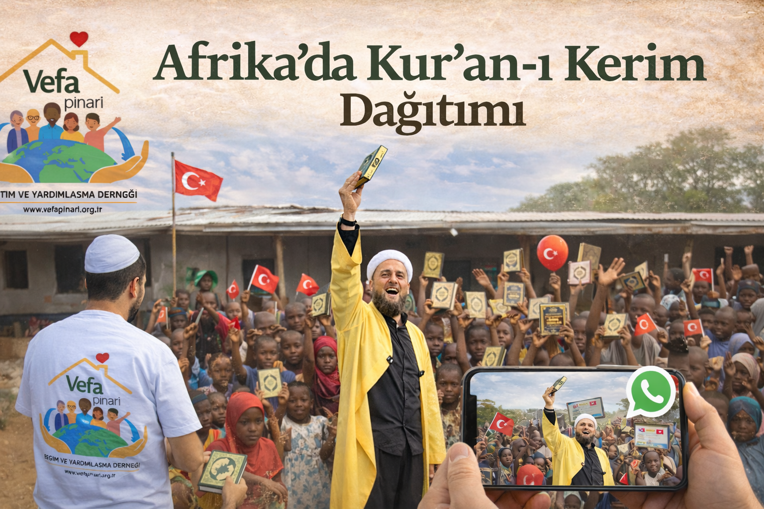 Afrika’da Kur’an-ı Kerim Dağıtımı - Vefa Pınarı Derneği
